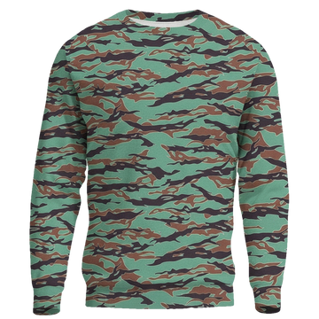 Army Guyana Tiger Stripe Camouflage Seamless Sweater A27 ? Usalast