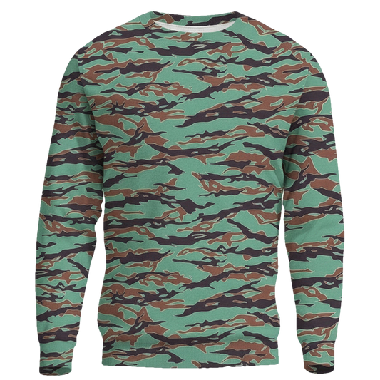 Army Guyana Tiger Stripe Camouflage Seamless Sweater A27 ? Usalast
