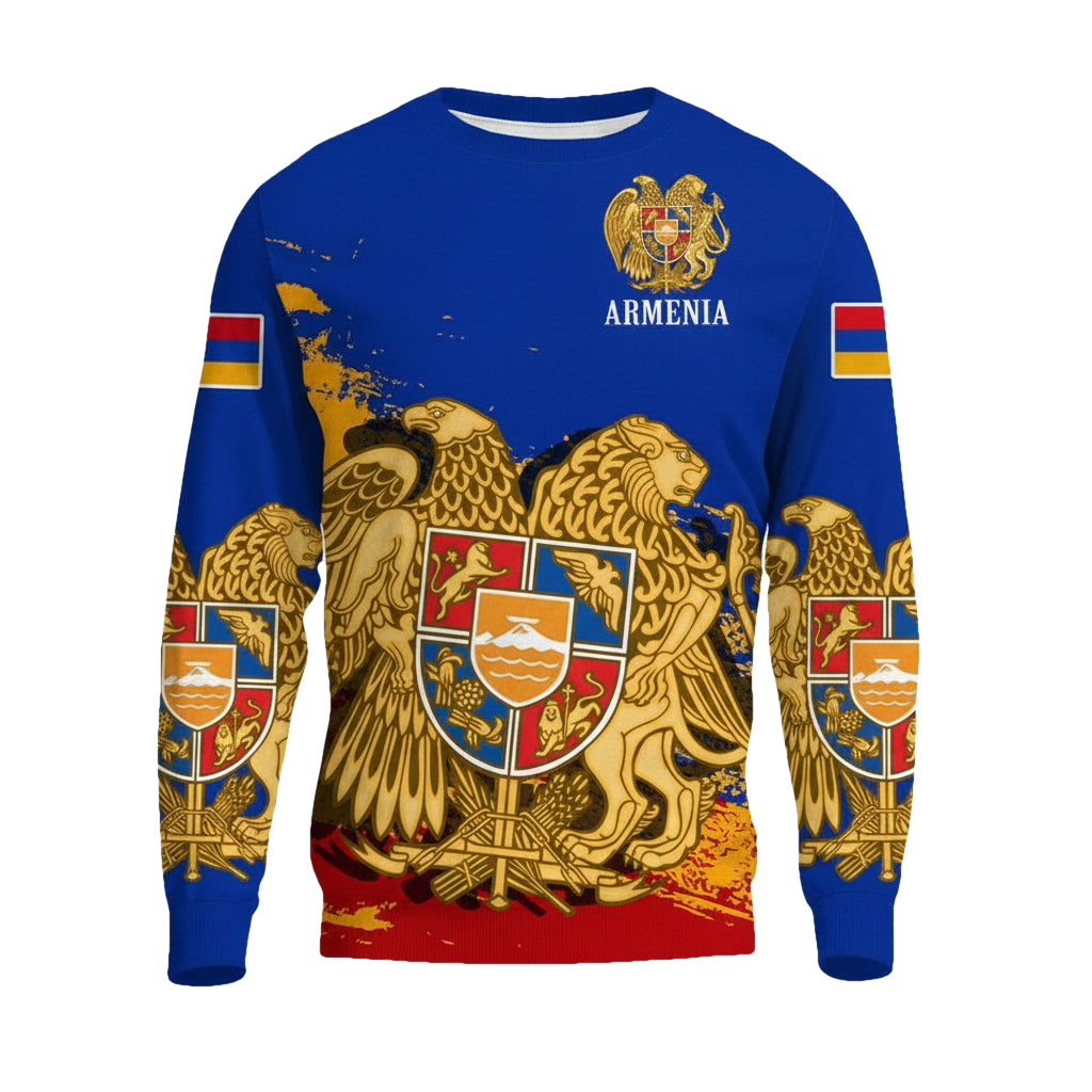 Armenia Special Sweater ? Blue Version A7 ? Usalast