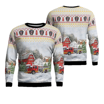 Arkansas Beaver Lake Fire Department Christmas Sweater 3D ? Usalast