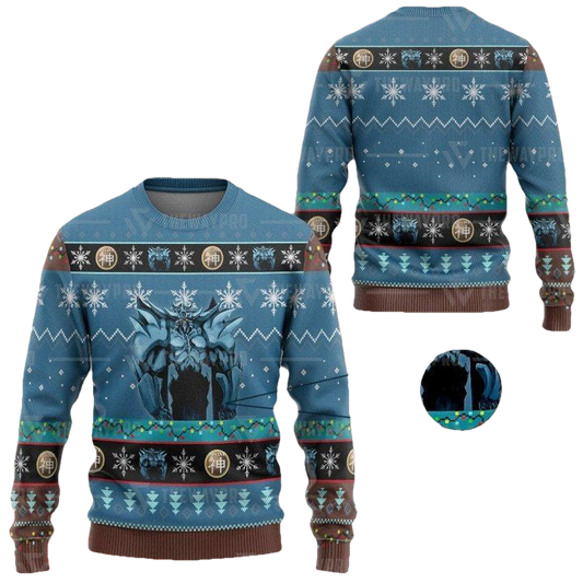 Anime Yu Gi Oh Obelisk The Tormentor Christmas Sweater ? Usalast
