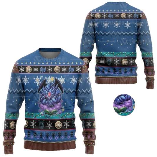 Anime Yu Gi Oh Obelisk The Toonmentor Christmas Sweater ? Usalast