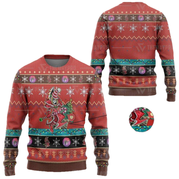 Anime Yu Gi Oh Dark Magician 2 Christmas Sweater ? Usalast