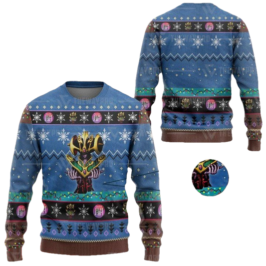 Anime Yu Gi Oh Cosmo Queen Christmas Sweater ? Usalast