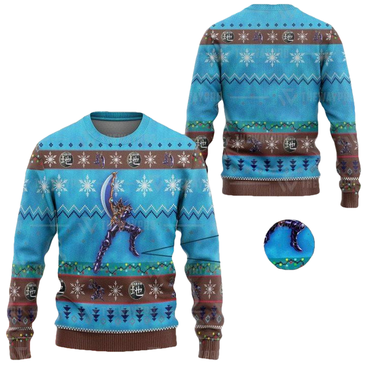 Anime Yu Gi Oh Buster Blader Christmas Sweater ? Usalast