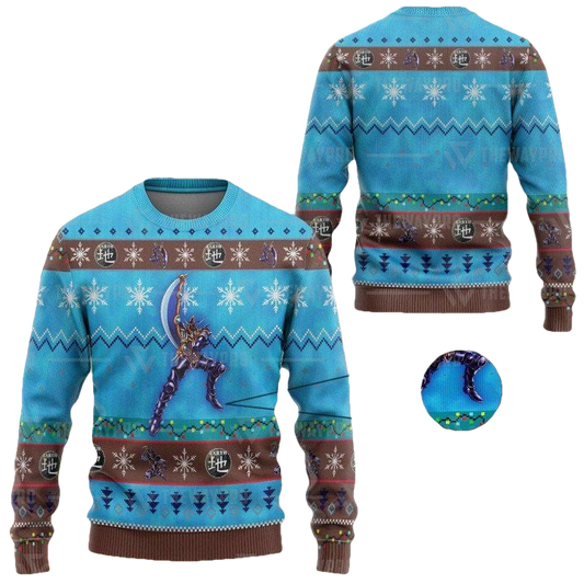 Anime Yu Gi Oh Buster Blader Christmas Sweater ? Usalast