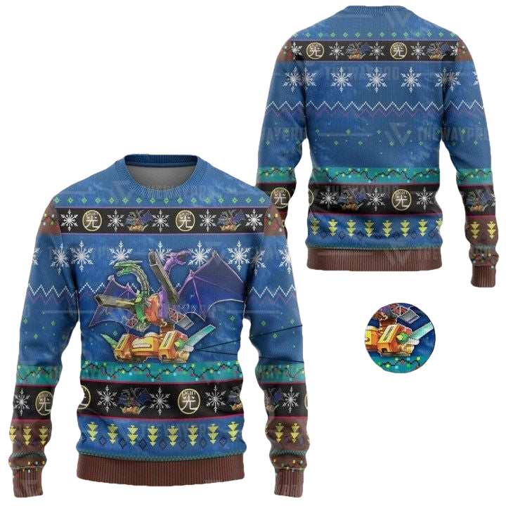 Anime Yu Gi Oh Abc Dragon Buster Christmas Sweater ? Usalast