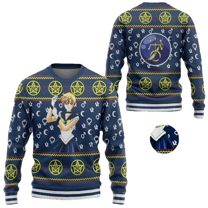 Anime Sailor Moon Uranus Christmas Sweater ? Usalast