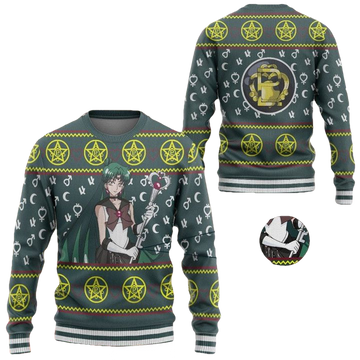 Anime Sailor Moon Pluto Christmas Sweater ? Usalast