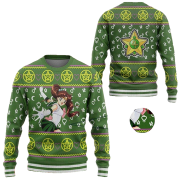 Anime Sailor Moon Jupiter Christmas Sweater ? Usalast