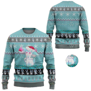 Anime Pokemon Sylveon Christmas Sweater ? Usalast