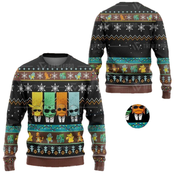 Anime Pokemon Reservoir Mons Christmas Sweater ? Usalast