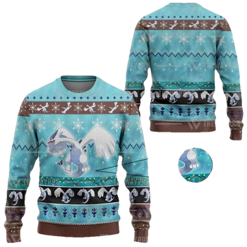 Anime Pokemon Lugia Christmas Sweater ? Usalast
