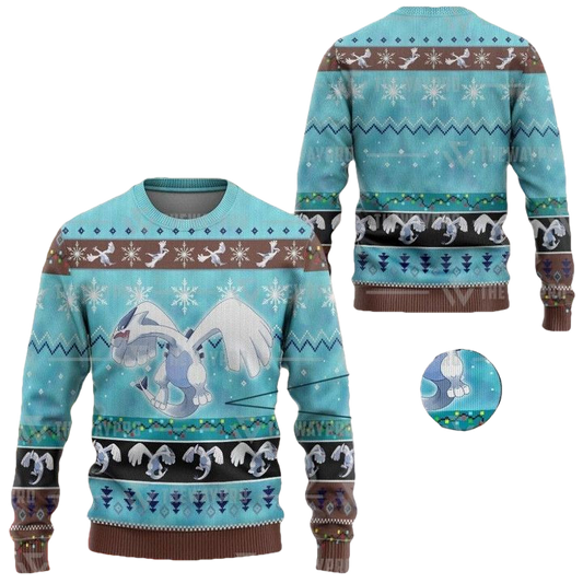 Anime Pokemon Lugia Christmas Sweater ? Usalast