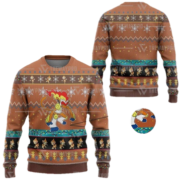 Anime Pokemon Infernape Christmas Sweater ? Usalast