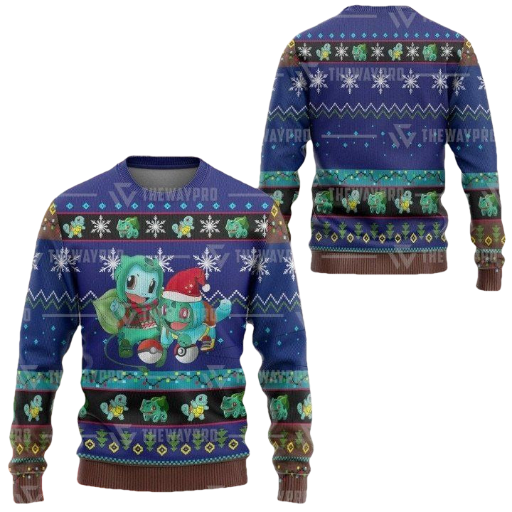 Anime Pokemon Christmas Sweater ? Usalast