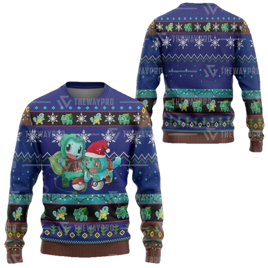 Anime Pokemon Christmas Sweater ? Usalast