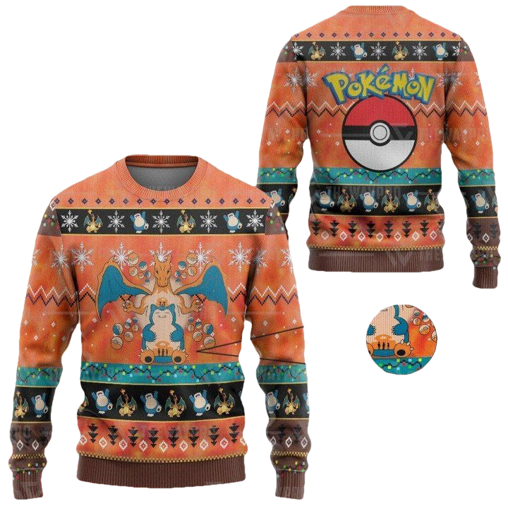Anime Pokemon An Incredible Adventure Christmas Sweater ? Usalast