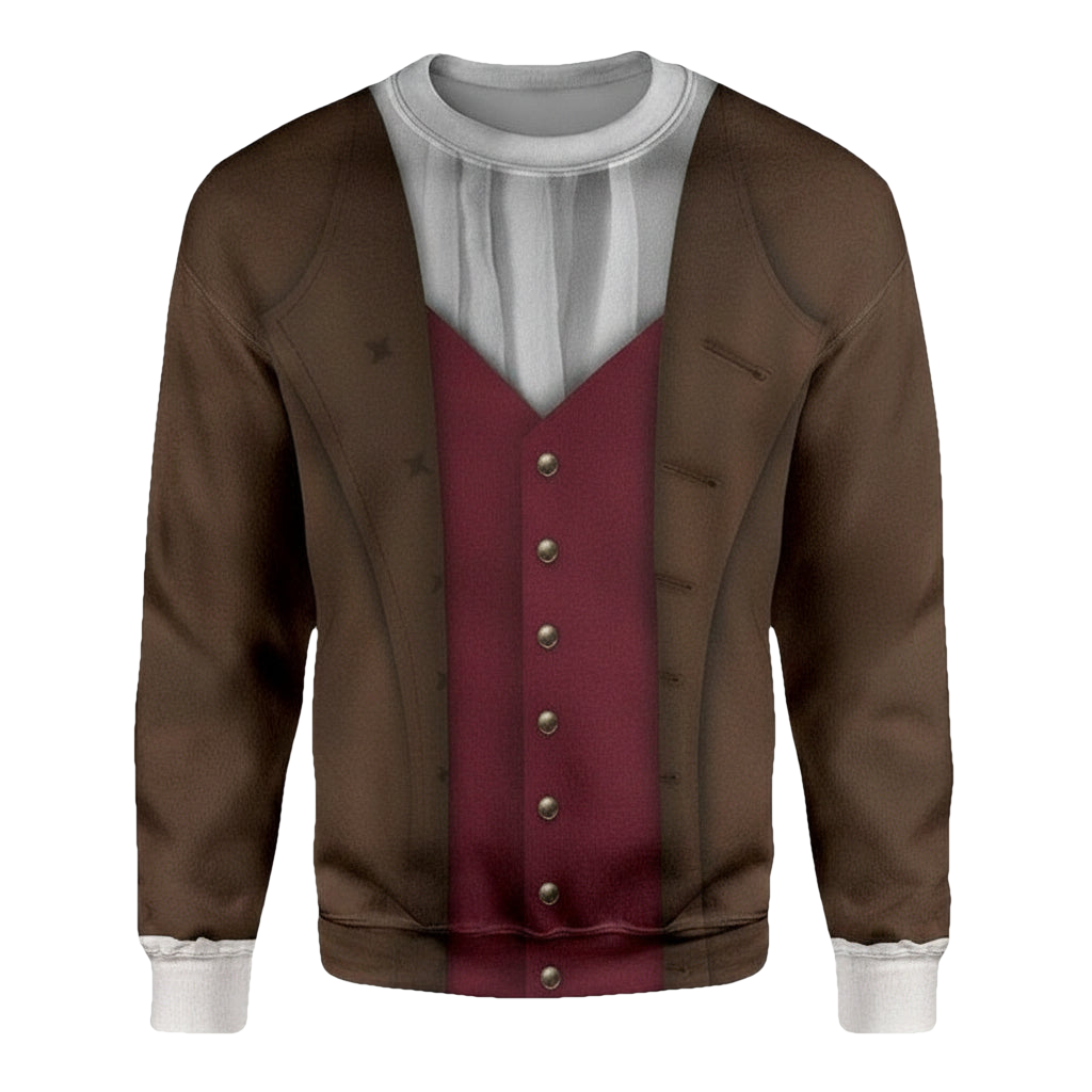 Ancient Costume Thomas Jefferson Custom Sweater Apparel ? Usalast