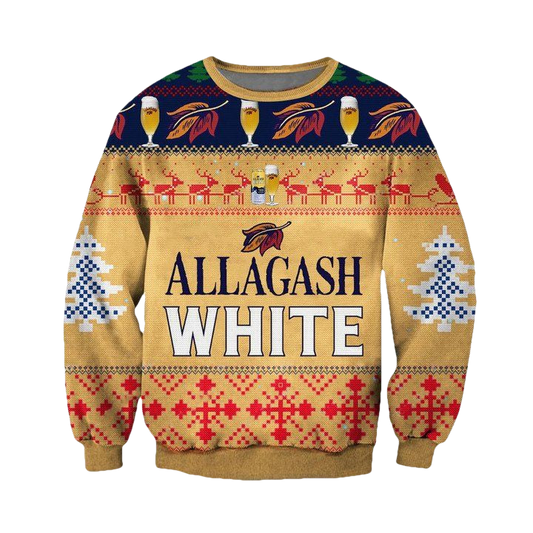 Allagash White Beer Ugly Christmas Sweater 2022 ? Usalast