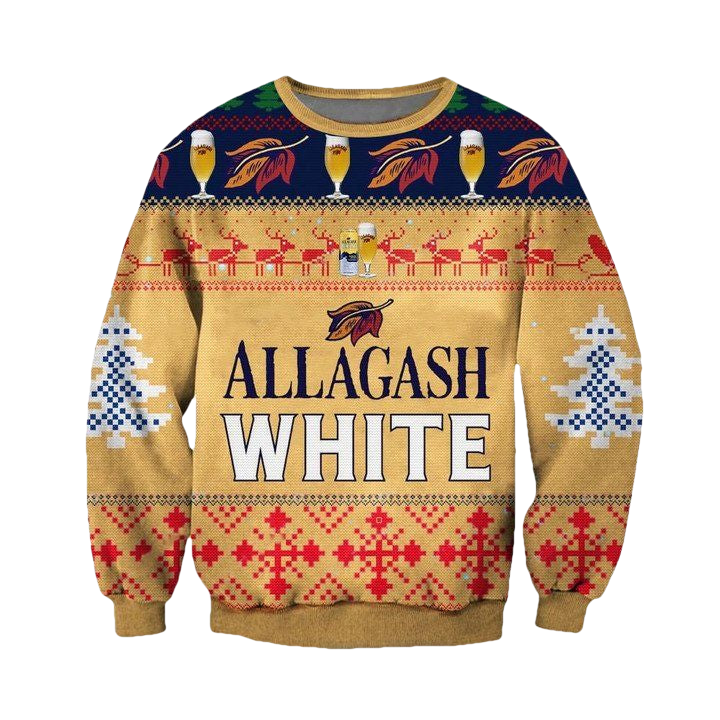 Allagash White Beer Christmas Sweater ? Usalast