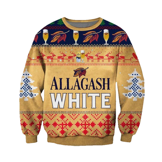 Allagash White Beer Christmas Sweater ? Usalast