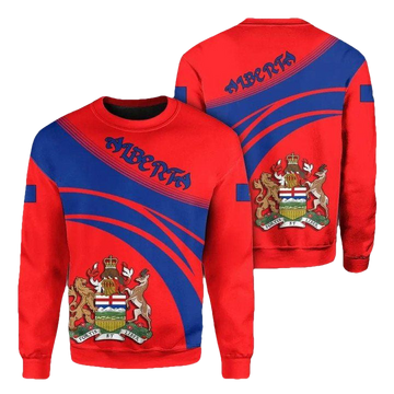 Alberta Coat Of Arms Sweater Cricket Style J5W ? Usalast