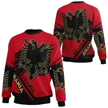 Albania Coat Of Arms Identifier Sweater ? U001Dbrusch Style ? Jr ? Usalast