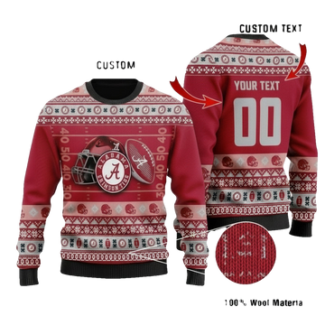 Alabama Crimson Tide Custom Ugly Christmas Sweater ? Usalast