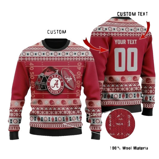 Alabama Crimson Tide Custom Ugly Christmas Sweater ? Usalast