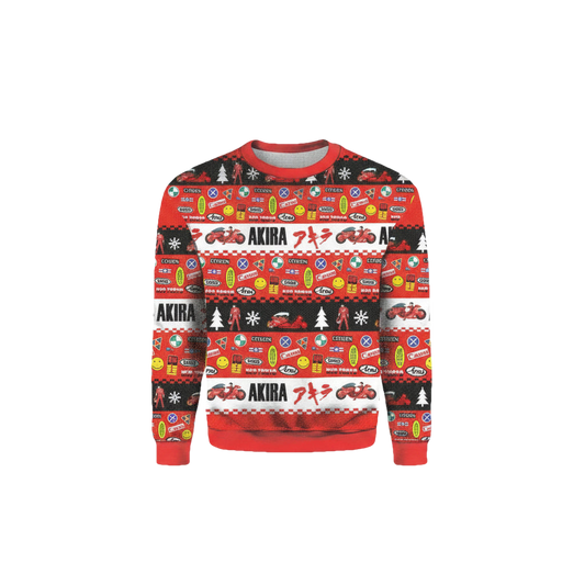Akira Kaneda Bike Xmas Ugly Christmas 3D Sweater ? Usalast