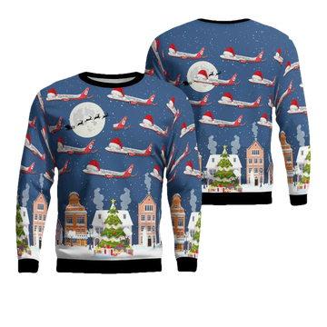 Air Berlin Boeing 737-800 Flying home for Christmas Christmas Sweater 3D ? Usalast