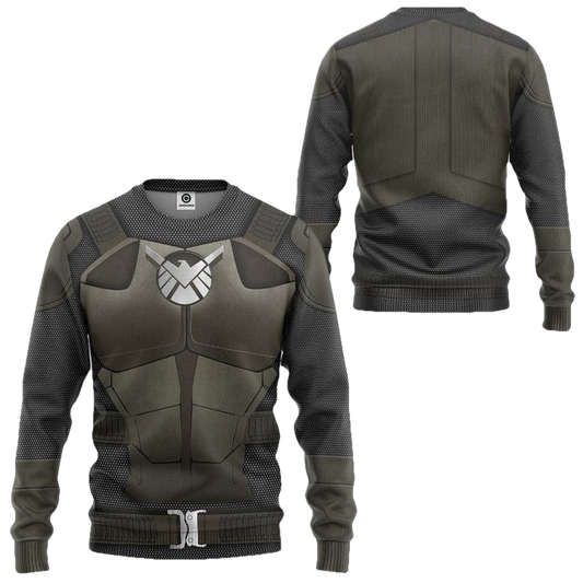 Agents of SHIELD Marvel Costume Ugly Christmas Sweater ? Usalast