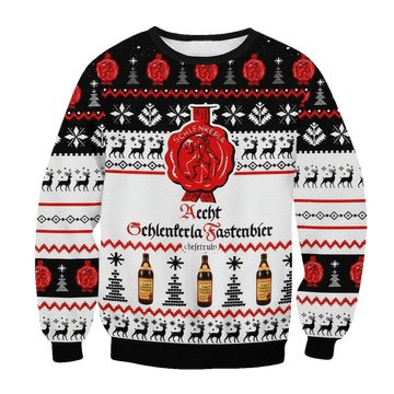 Aecht Schlenkerla Rauchbier Marzen Beer Ugly Christmas Sweater 2022 ? Usalast