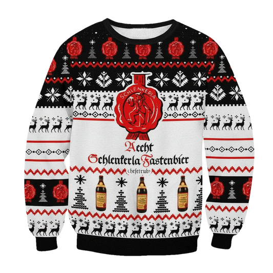 Aecht Schlenkerla Rauchbier Marzen Beer Ugly Christmas Sweater 2022 ? Usalast