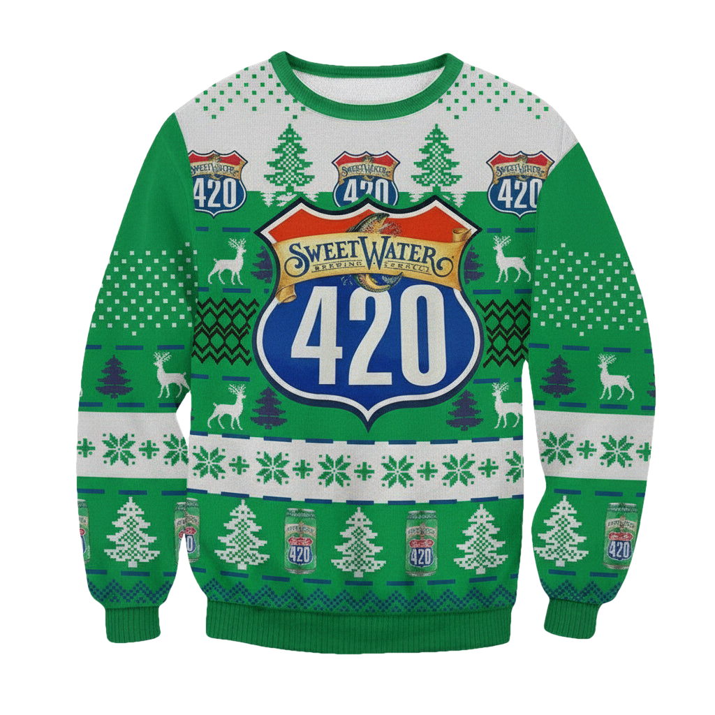 420 Extra Pale Ale Ugly Christmas Sweater 2022 ? Usalast