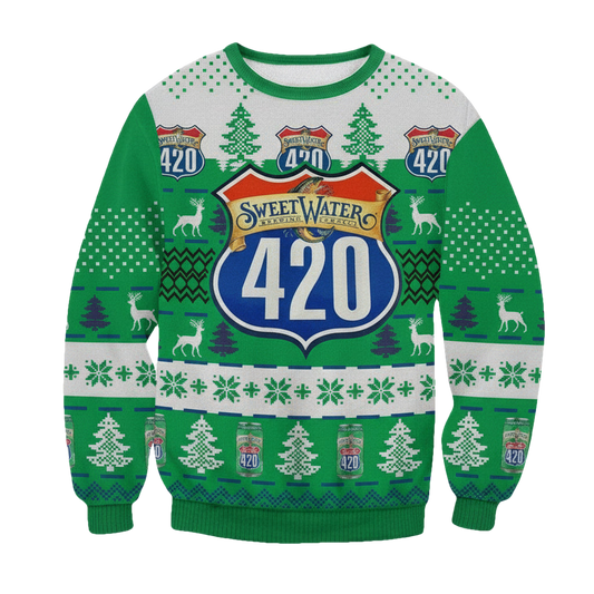 420 Extra Pale Ale Ugly Christmas Sweater 2022 ? Usalast