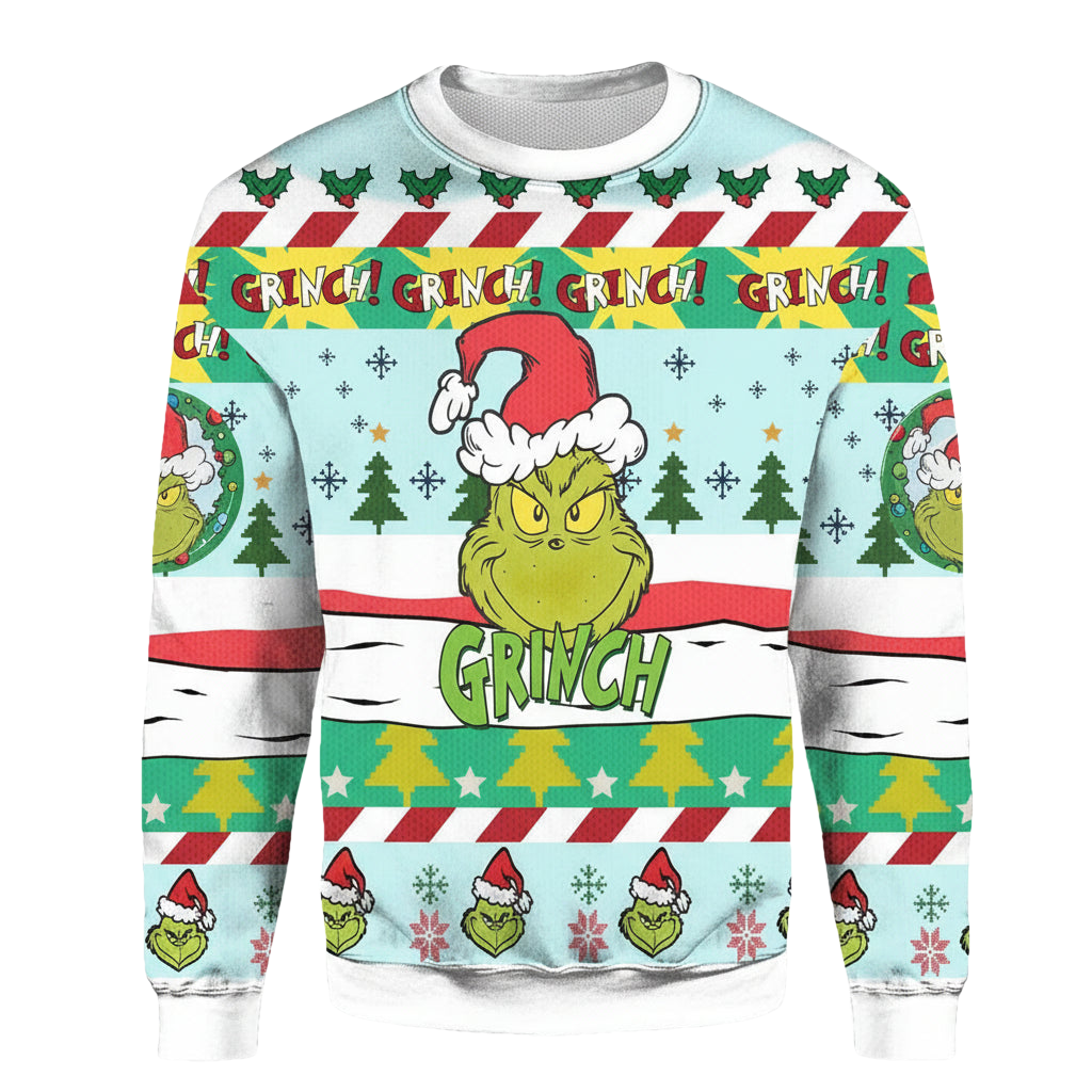 3D Shirt GiftGrinch Christmas Ugly Xmas Sweater ? Usalast