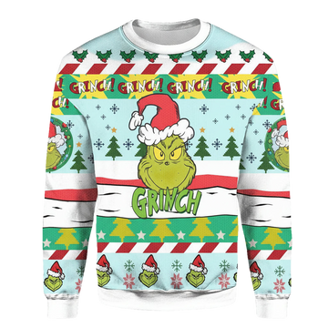 3D Shirt GiftGrinch Christmas Ugly Xmas Sweater ? Usalast