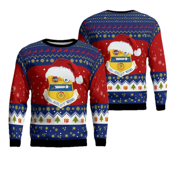 153d Airlift Wing Wyoming Air National Guard Christmas AOP Sweater ? Usalast