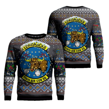 116th Air Control Squadron Oregon Air National Guard Christmas AOP Sweater ? Usalast