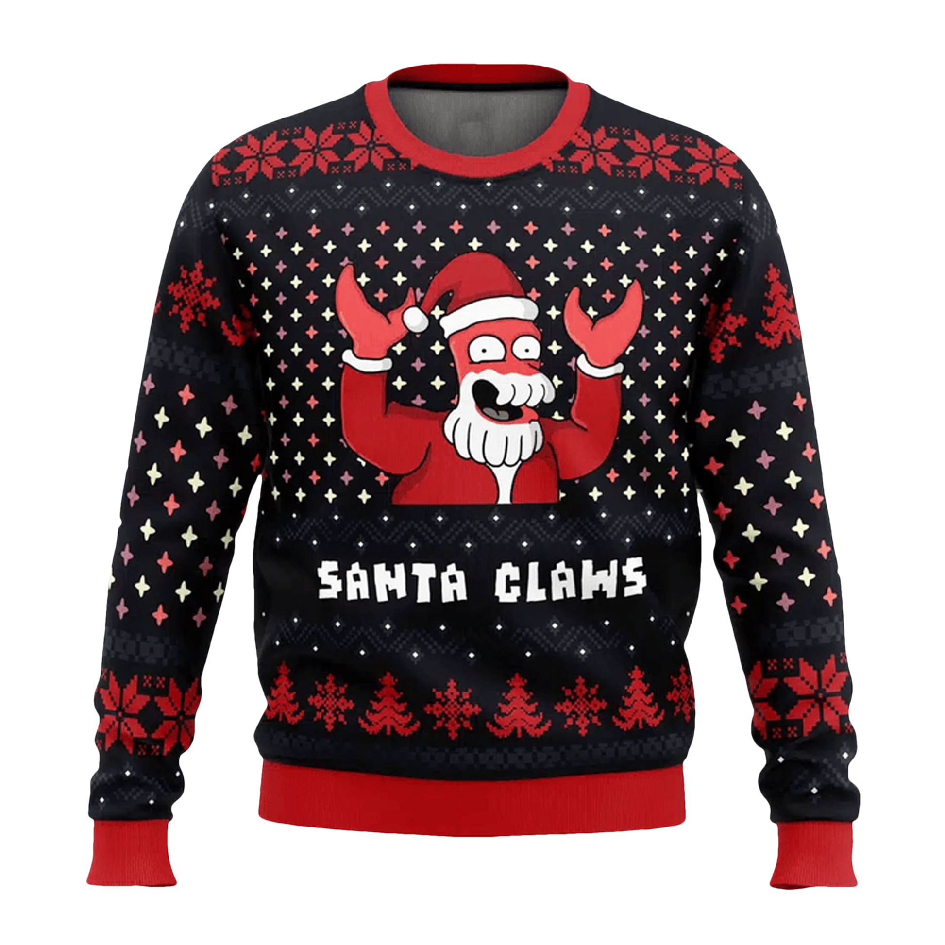 Zoidberg Santa Claws Ugly Christmas Sweater - Moonbestprint