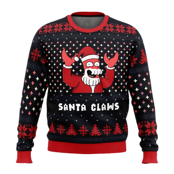 Zoidberg Santa Claws Ugly Christmas Sweater - Moonbestprint