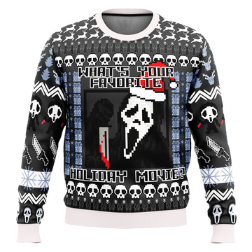 What's Your Favorite Holiday Movie Ugly Christmas Sweater - Moonbestprint