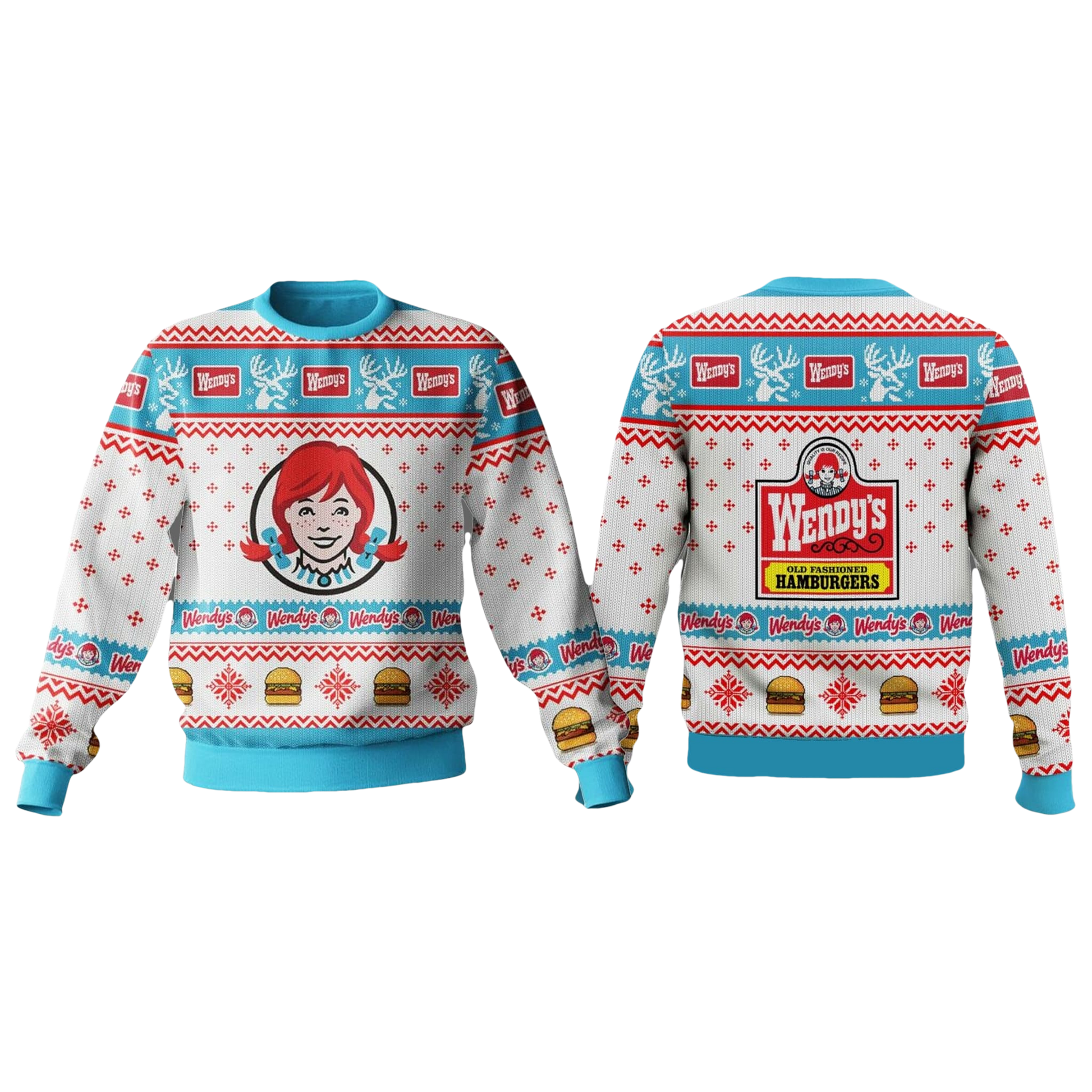 Wendy's Weapons Ugly Christmas Sweater - Moonbestprint