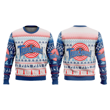 Tune Squad Space Jam Ugly Christmas Sweater - Moonbestprint