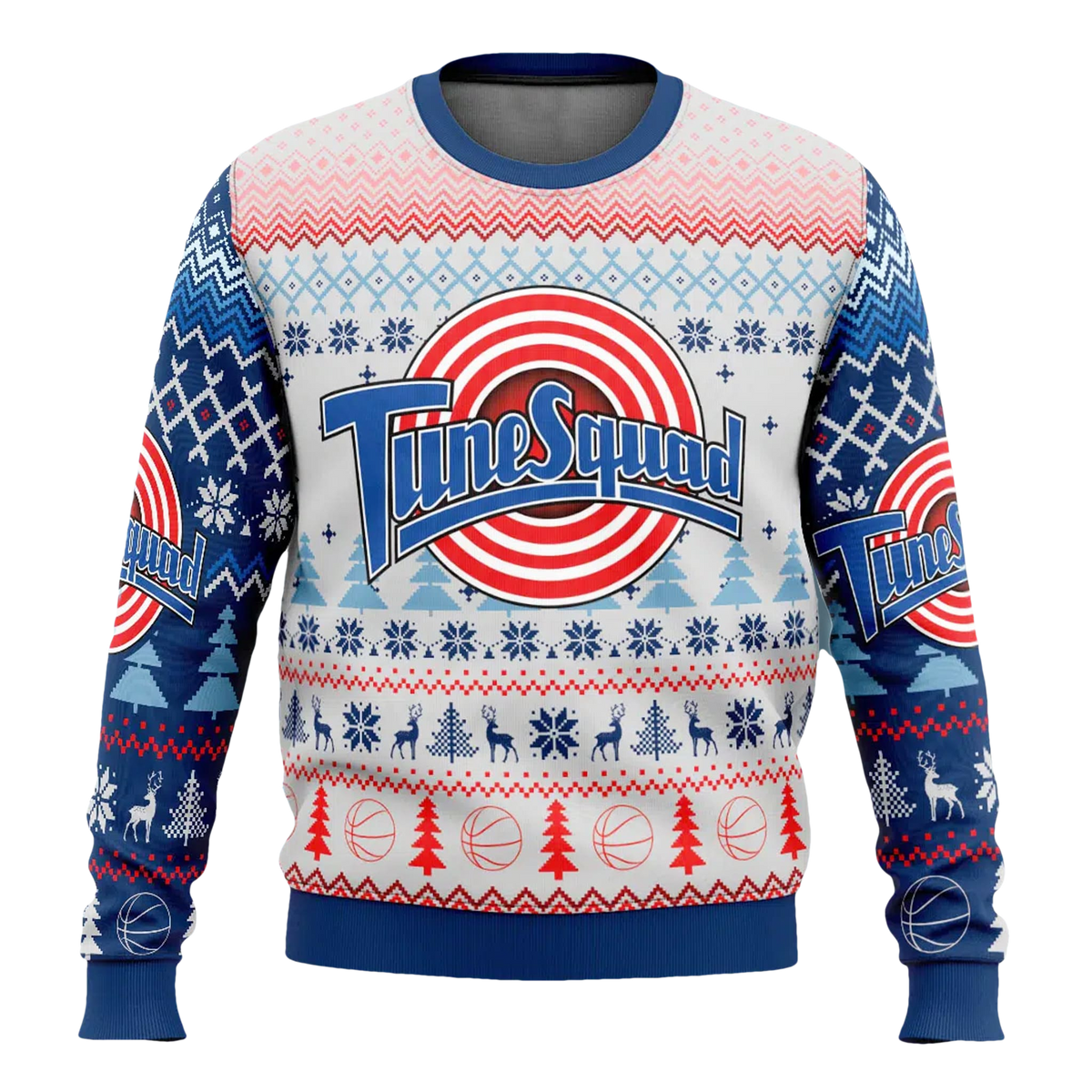 Tune Squad Space Jam Ugly Christmas Sweater - Moonbestprint