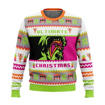 The Ultimate Warrior Ultimate Christmas Ugly Sweater - Moonbestprint