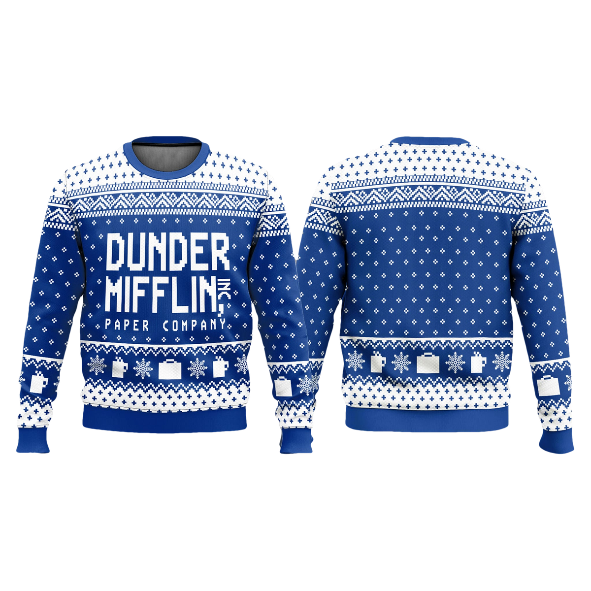 The Office Dunder Mifflin Paper Company Ugly Christmas Sweater - Moonbestprint