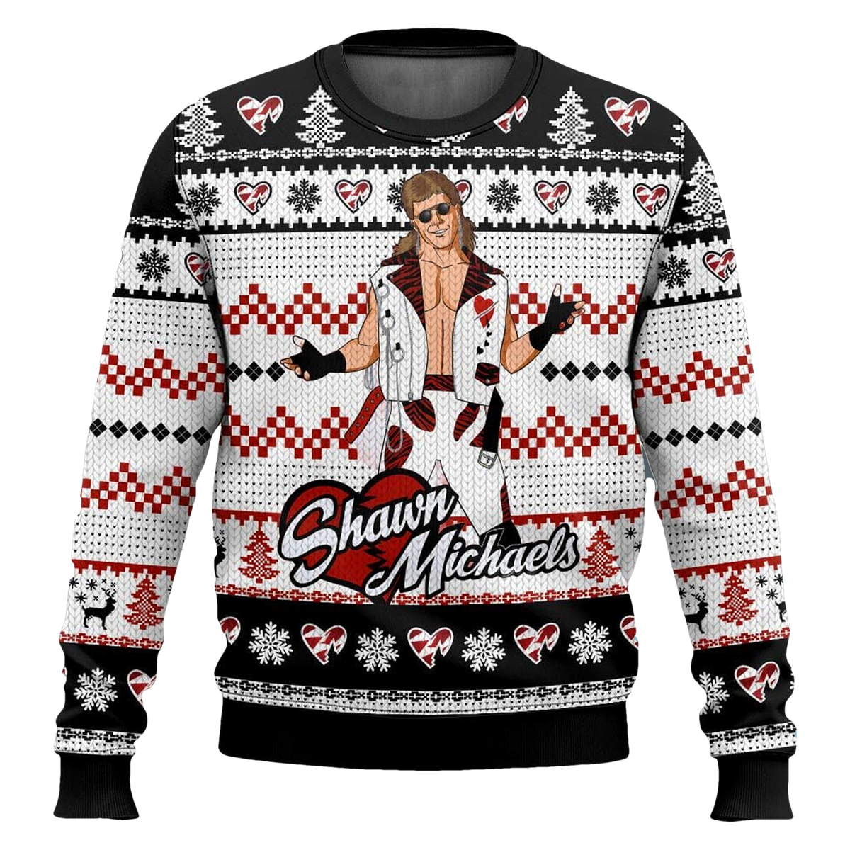 The Heartbreak Kid Shawn Michaels Christmas Ugly Sweater - Moonbestprint